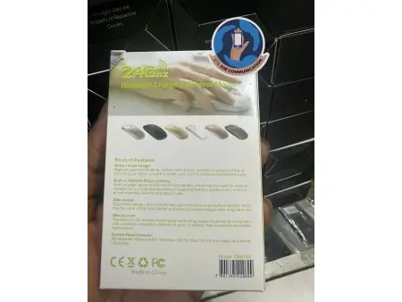 SOURIS SANS FIL 2.4GHZ CHARGEMENT BLUETOOTH ET SANS FIL