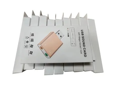 Adaptateur audio USB, Carte son
