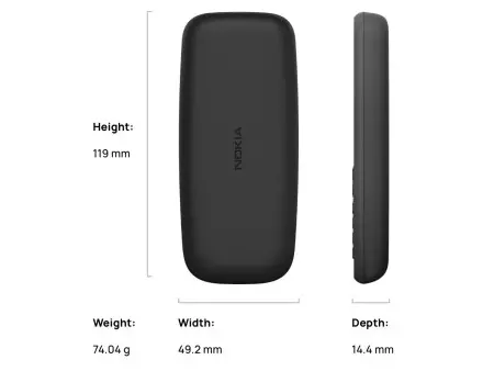 Nokia 105 2019 TA-1034 Portable