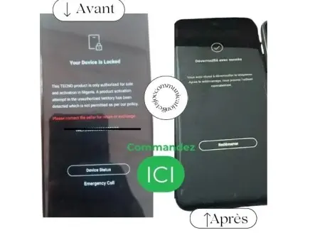 Tecno, Infinix MDM Suppression définitive du verrouillage via IMEI