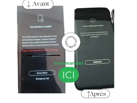 Tecno, Infinix MDM Suppression définitive du verrouillage via IMEI