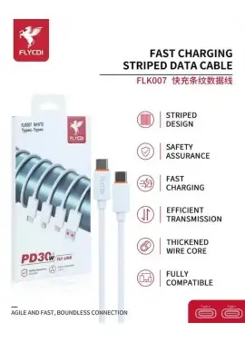 Câble FLYCDI FLK007 TYPE C - TYPE C