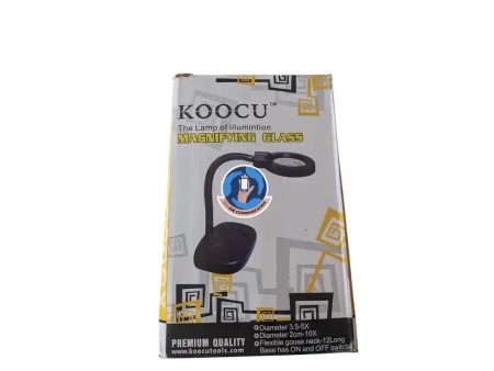 Koocu Magnifying Lamp Magnifier Loop Desk Light