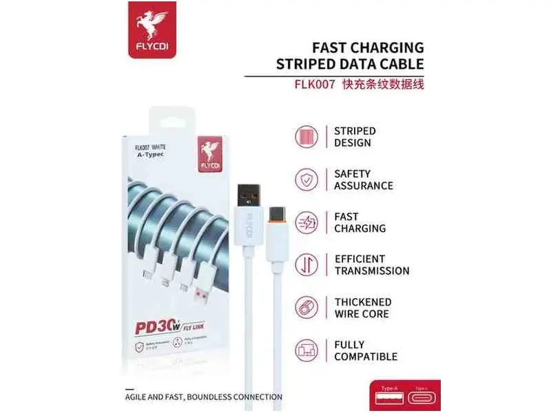 FLYCDI CABLE FAST FLK007 USB to TYPE C