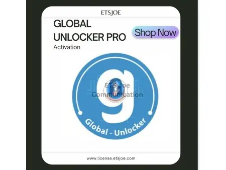 Global Unlocker Pro Tool License Activation, Renew New User/Account