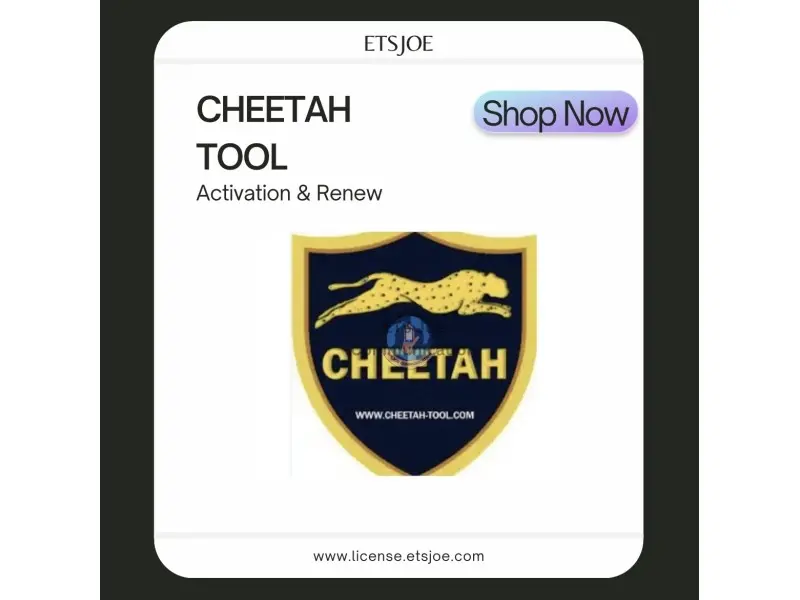 CHEETAH Tool activation licence numérique, Renouveler