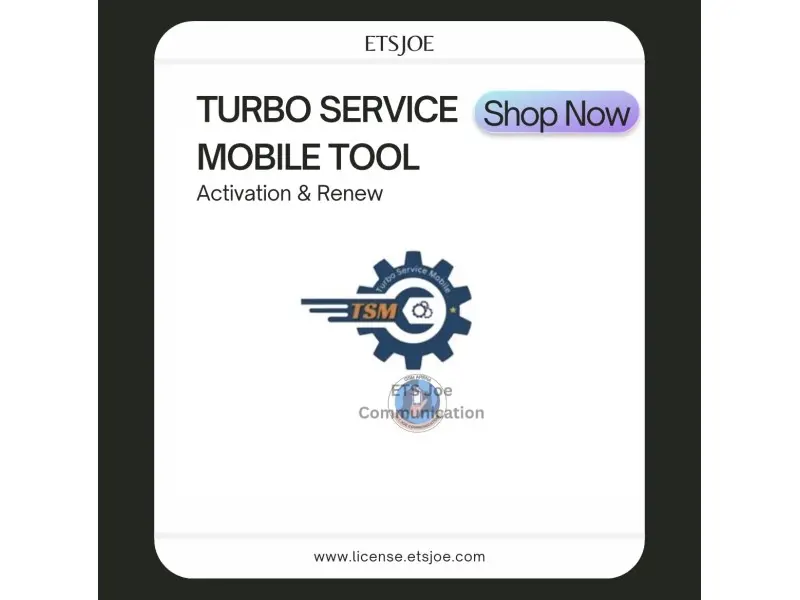 TSM Tool, Turbo Service Mobile licence activation ou renouvelable