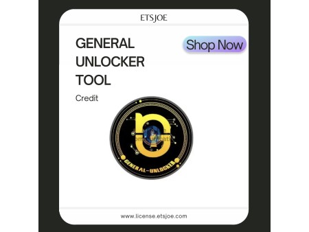 Credit General Unlocker Pro Tool New User/Account