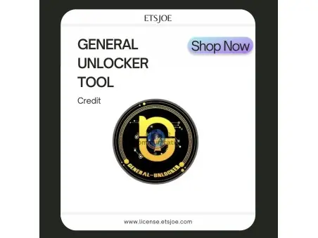 Credit General Unlocker Pro Tool Old User/Account