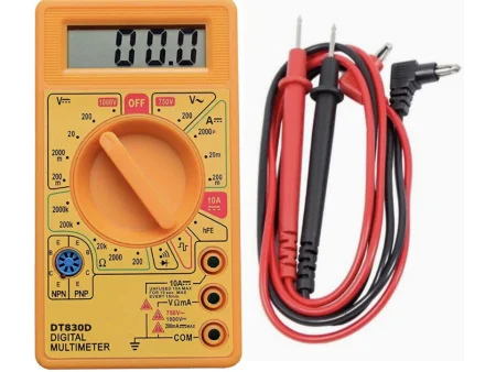 Digital multimeter DT-830D controller