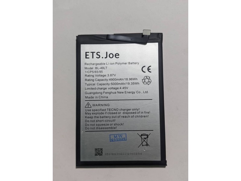 BATTERY TECNO BL-49LT BATTERY TECNO BL-49LT