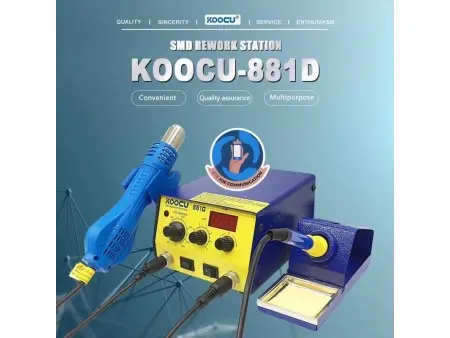 KOOCU 881D SMD Stations de réusinage Appareils de chauffage